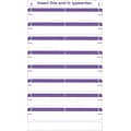 Medical Arts Press®Type-On Write-On Sheet Style Labels, Purple