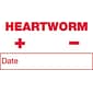 Medical Arts Press® Medical Laboratory Labels, Heartworm, White, 7/8x1-1/2", 500 Labels