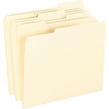 Pendaflex Smart Shield File Folders, Letter size, Manila
