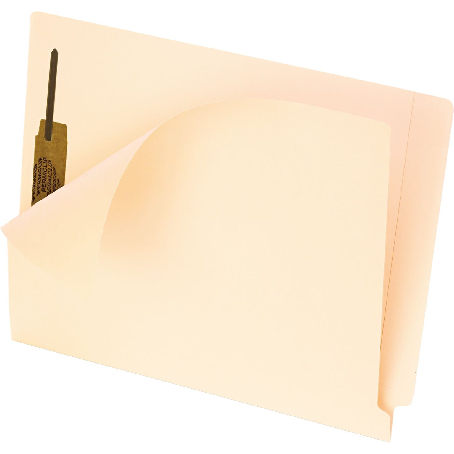 Pendaflex Smart Shield Recycled End Tab File Folder, Straight Cut, Letter Size, Manila, 50/Box (62711)