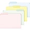 Pendaflex Pastel Color File Folders, 1/3 Cut Top Tab, Letter, Assorted, 100/Box