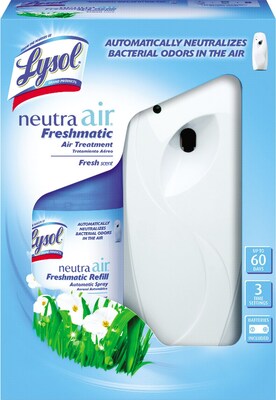 Lysol Starter Kit, Fresh Scent, Aerosol, 6.2oz, 4/Pk (1920079830CT)