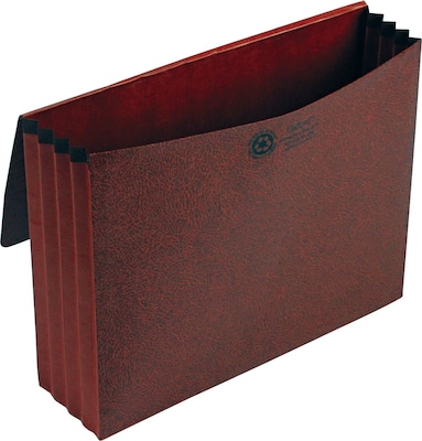 Pendaflex Standard Expanding Wallet with Elastic Closure, Letter, Redrope (1053EL-OX)