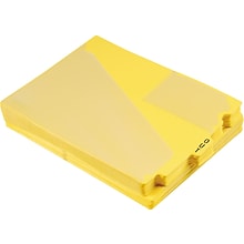 Pendaflex Hanging Folder Tab, Yellow, 50/Pack (13544)