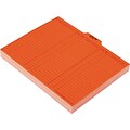 Pendaflex File Guide, Straight Cut Tab, Letter Size, Salmon, 100/Box (PFX 2051)