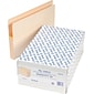 Pendaflex 10% Recycled Reinforced File Pocket, 3 1/2" Expansion, Legal Size, Manila, 25/Box (22812)