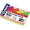 Oxford Ruled Index Cards, 3 x 5, Glow Green/Yellow, Orange/Pink, 100/Pack (40279)