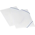 Pendaflex Plastic Wallet, Letter Size, Blue (PFX 52341)