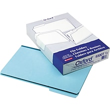 Pendaflex® Heavy Duty Pressboard Expanding File Folders, 1/3 Cut Top Tab, Legal, Blue, 25/Box (9300T