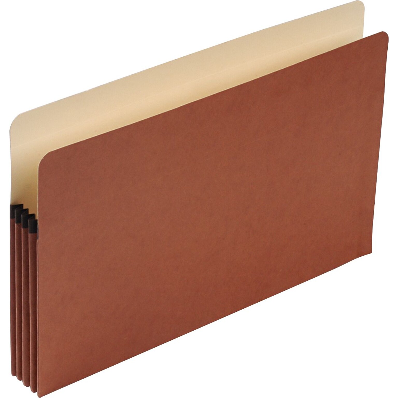 Pendaflex Reinforced File Pocket, 3 1/2 Expansion, Legal Size, Redrope (902936)