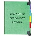 Pendaflex Hanging Personnel Folders, 1/3 Cut Top Tab, Letter, Green