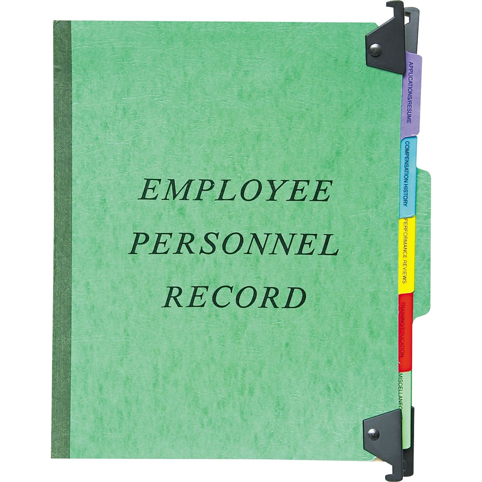 Pendaflex Hanging Personnel Folders, 1/3 Cut Top Tab, Letter, Green