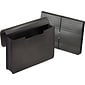 Pendaflex Plastic Wallet, 5.24" Expansion, Legal Size, Black (PFX 82014)