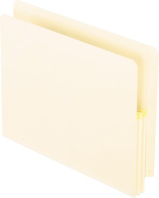 Pendaflex File Pocket, 1 3/4 Expansion, Letter Size, Manila, 25/Box (PFX12831)