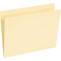 Pendaflex Pocket Folders, Straight Cut, Top Tab, Letter, Manila, 50/Box (PFX 16651)