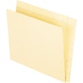 Pendaflex Recycled File Folder, Straight Cut, Letter Size, Manila, 100/Box (16640)