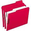 Pendaflex File Folder, 2 Tab, Letter Size, Red, 50/Box (PFX 21319)