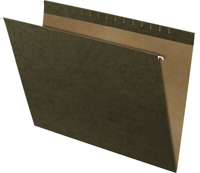 Pendaflex Reinforced Hanging File Folders, X-Ray 18 x 14, Standard Green, 25/Box (4158)