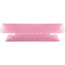Pendaflex Hanging File Folder Tabs, 1/3 Tab, 3 1/2 Inch, Pink Tab/White Insert, 25/Pack (4312PIN)