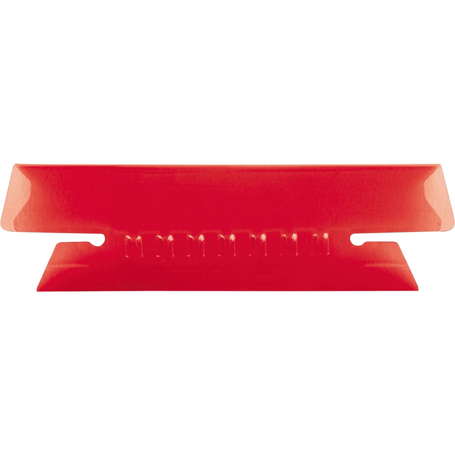 Pendaflex Hanging File Folder Tabs, 1/3 Tab, 3 1/2 Inch, Red Tab/White Insert, 25/Pack