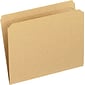 Pendaflex File Folder, Straight Cut, Letter Size, Kraft, 100/Box (PFX RK152)