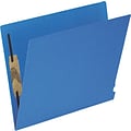 Esselte® Letter Straight Cut Recycled Classification Folder with 2 Capacity Fastener, Blue, 50/Pack