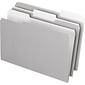 Pendaflex File Folder, 3 Tab, Legal Size, Gray, 100/Box (PFX 4350 1/3 GRA)