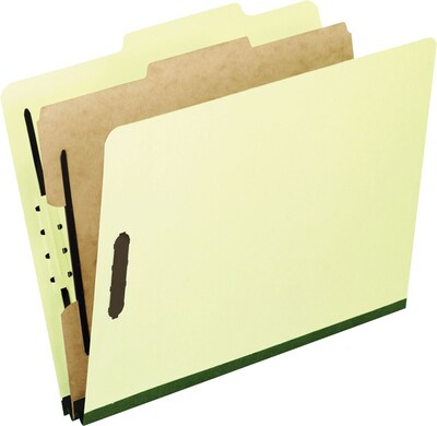 Pendaflex Classification Folder, 2 Expansion, Legal Size, Apple Green, 10/Box (PFX 2157G)