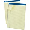 Ampad Pastel Pads, Legal/Wide Rule, Letter, Green Tint, Micro Perforated, 50-Sheets, Dozen