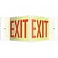 Accuform Signs® Exit Projection Sign, Red, 8"H x 12"W, 1/Pack