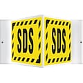 Accuform SDS Projection Sign, 8H x 12W (PSP395)