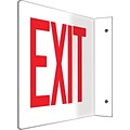 Accuform Signs® Exit Projection Sign, Red/White, 8H x 12W, 1/Pack (PSP221)