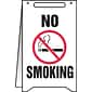 Accuform Signs® Slip-Gard™ NO SMOKING Fold-Ups, Black/Red/White, 20H x 12W, 1/Pack