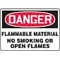 Accuform Safety Sign, Danger, 7" X 10", Adhesive Vinyl (MSMK251VS)