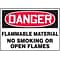 Accuform Safety Sign, Danger, 7 X 10, Adhesive Vinyl (MSMK251VS)