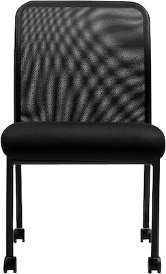 Offices To Go Mesh Back Guest Chair, Black (OTG11761B)