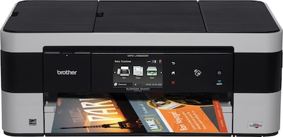 Brother Business Smart MFC-J4620DW Wireless Multifunction Color Inkjet All-in-One Printer with 11 x 17 Printing and NFC