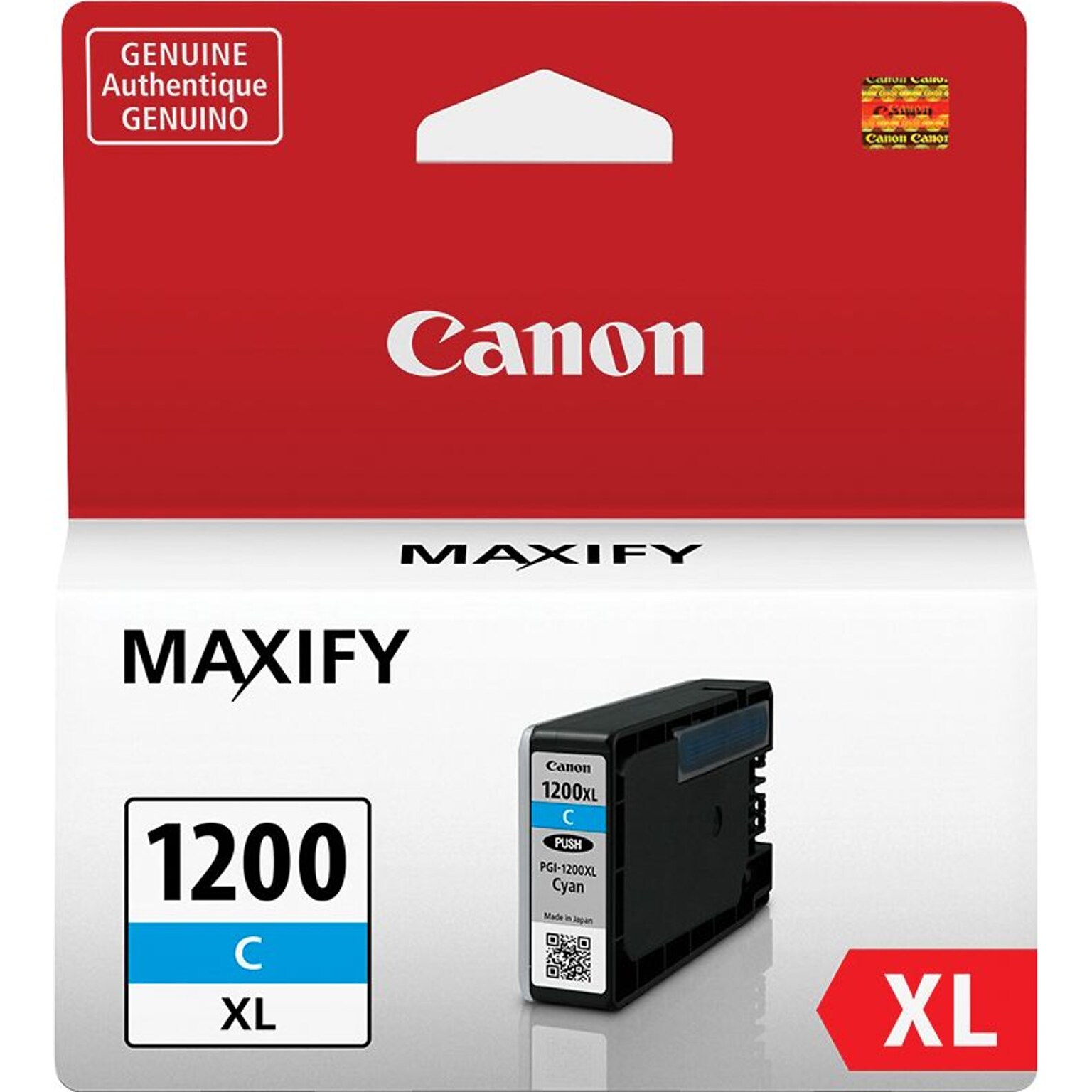 Canon 1200XL Cyan High Yield Ink Cartridge  (9196B001)