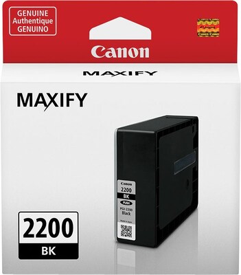 Canon 2200 Black Standard Yield Ink Cartridge (9291B001)