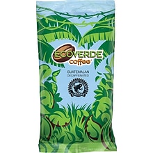 Ecoverde Coffee® Guatemalan Medium Roast Ground Coffee, Decaffeinated, 1.5 oz. (E420200DC)