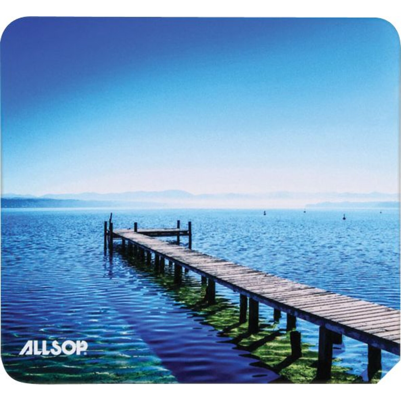 Allsop Naturesmart Non-Skid Mouse Pad, Pier (30868)