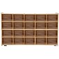 Wood Designs™ Contender™ Fully Assembled 20 Tray Storage With Translucent Trays, Baltic Birch