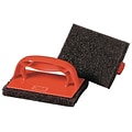 Scotch-Brick® Brittle Scrubber, Red/Black, 4 Pack, 3/Case
