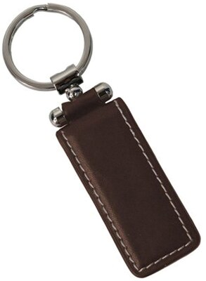 Royce Leather Presidential Key Fob Brown (613-BROWN-6)