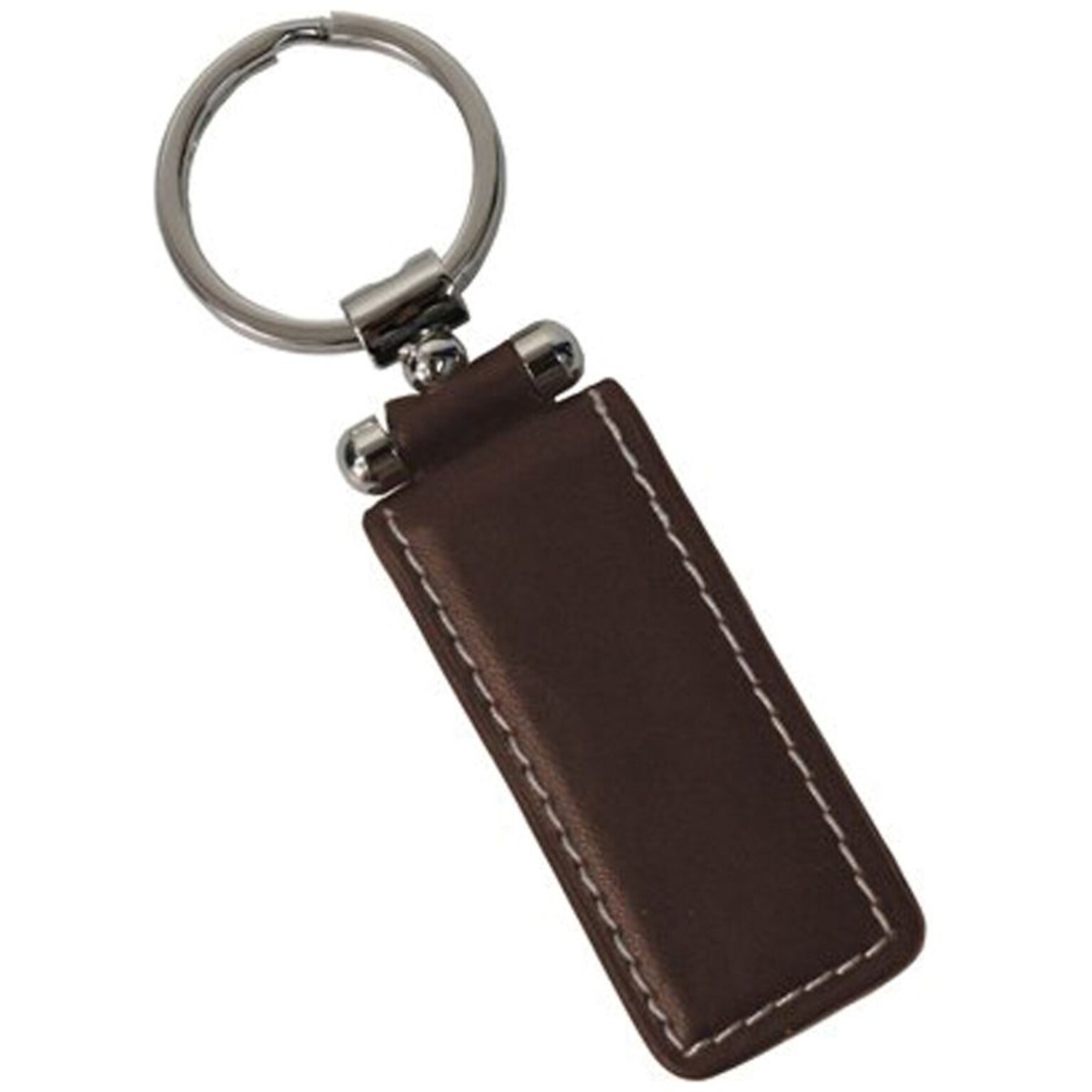 Royce Leather Presidential Key Fob Brown (613-BROWN-6)