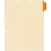 Medical Arts Press® Position 1 Colored Side-Tab Chart Dividers, Progress Notes, Orange