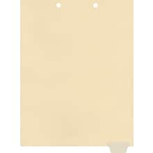 Medical Arts Press® Write-On End-Tab Chart Dividers, Position 6