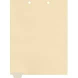 Medical Arts Press® Write-On End-Tab Chart Dividers, Position 1