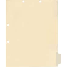 Medical Arts Press® Write-On Side-Tab Chart Dividers, Position 6