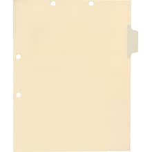 Medical Arts Press® Write-On Side-Tab Chart Dividers, Position 2